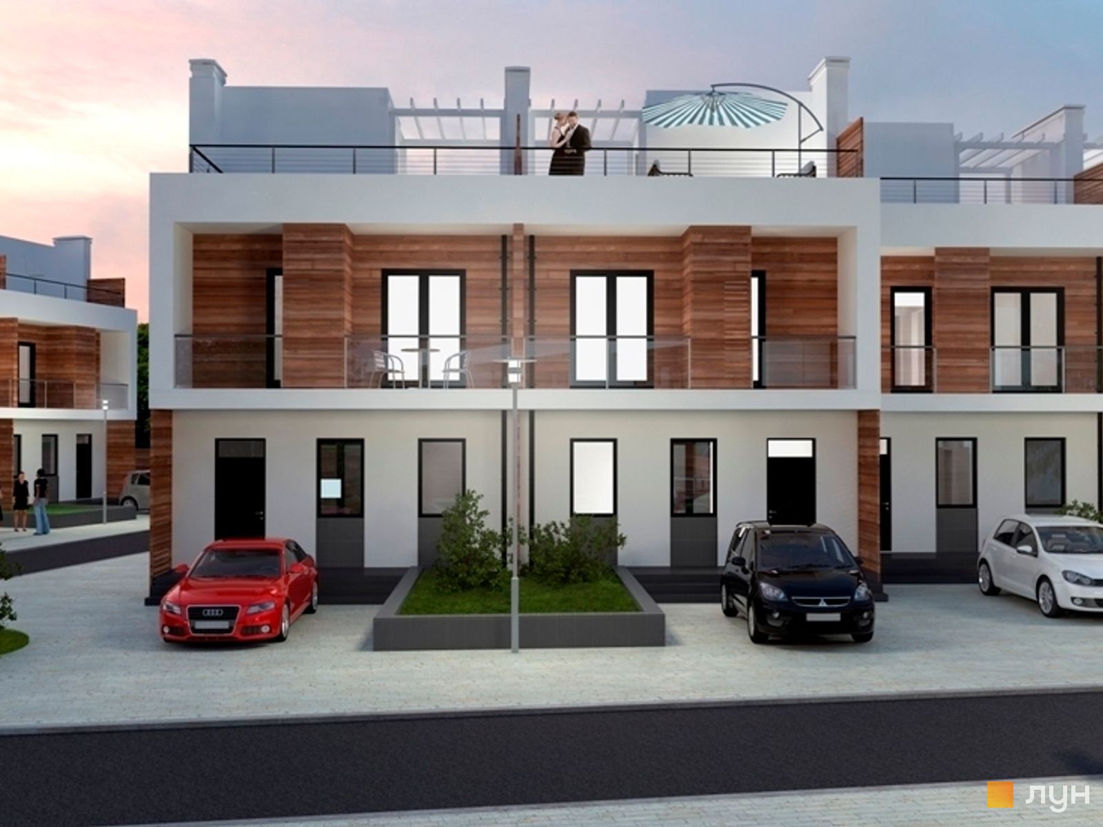 Complex of comfortable townhouses "Sunlife"