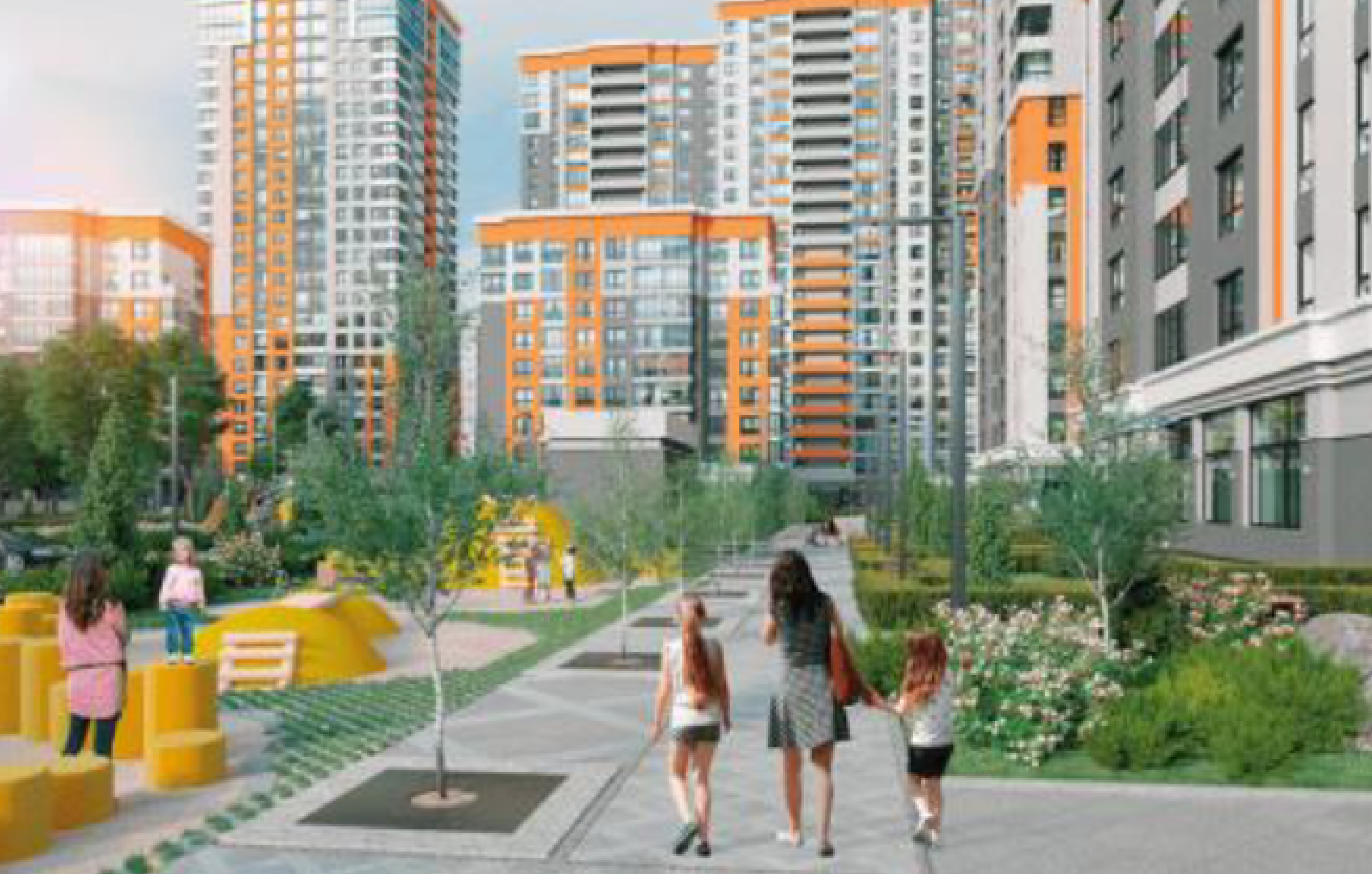 Berezhanskyi residential complex