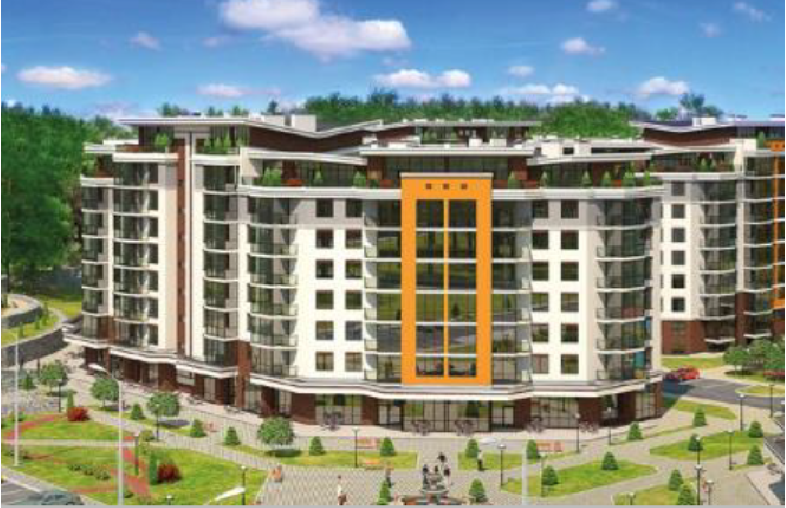 Residential complex on Prorizna Street